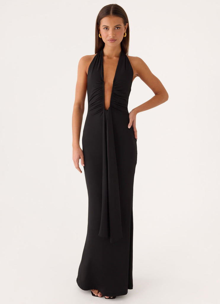 Emiliana Maxi Dress - Black