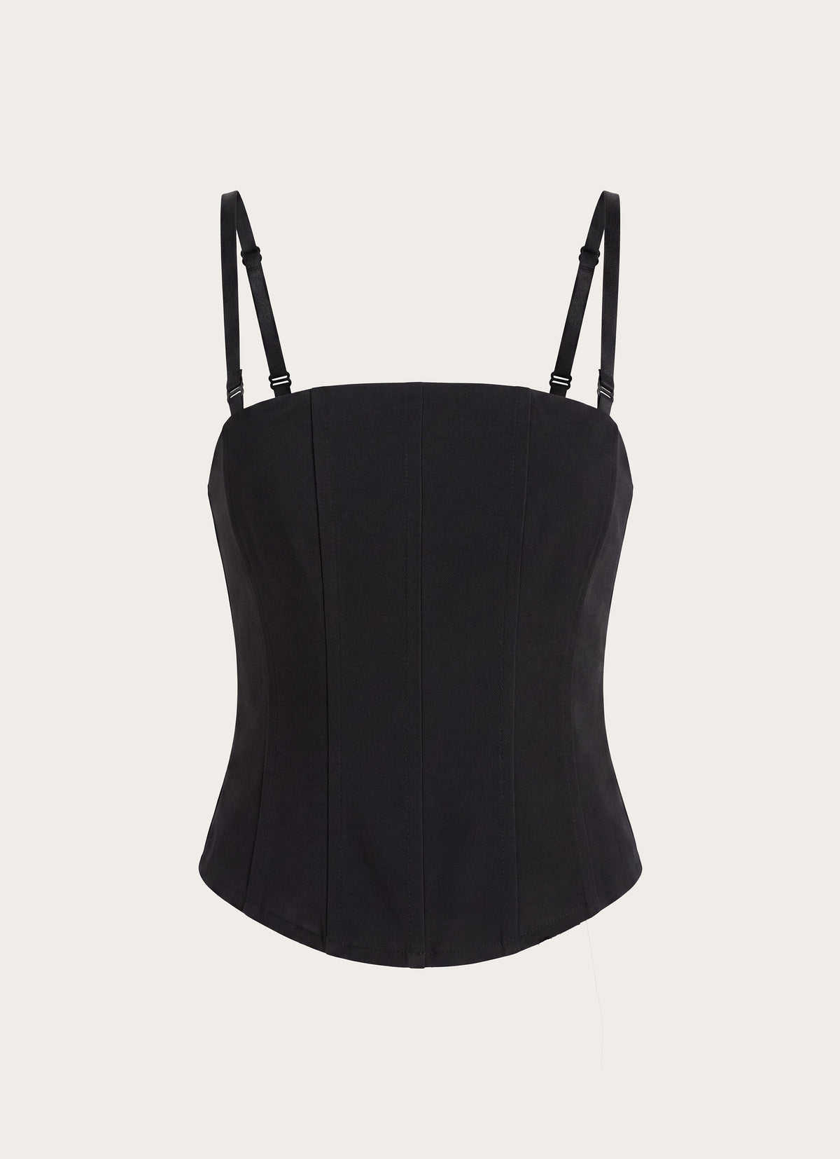 Emmaleigh Mesh Corset Top - Black