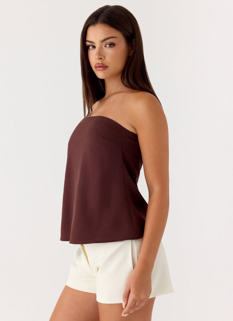 Emmerson Top - Chocolate Drizzle