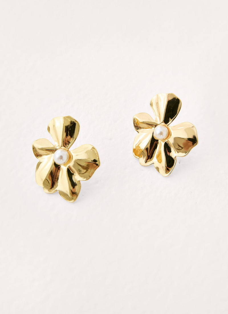 Fiji Girl Earrings - Gold