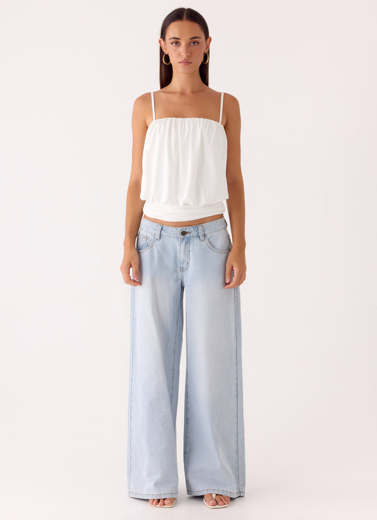 Final Touch Top - Ivory