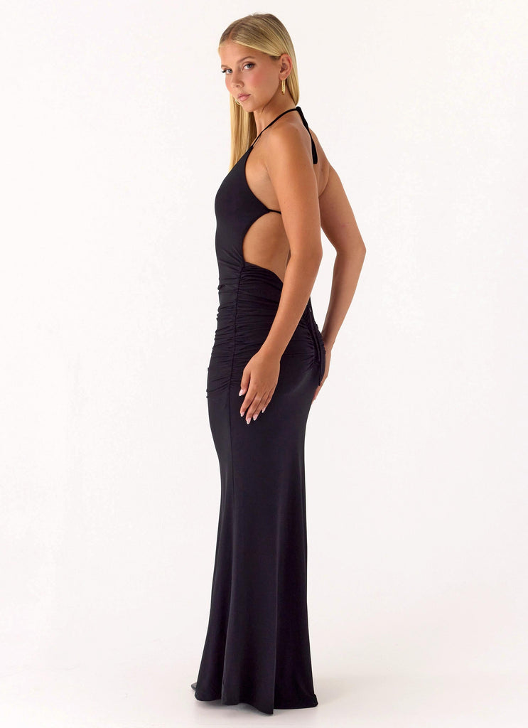 Fine By Me Maxi Dress - Black