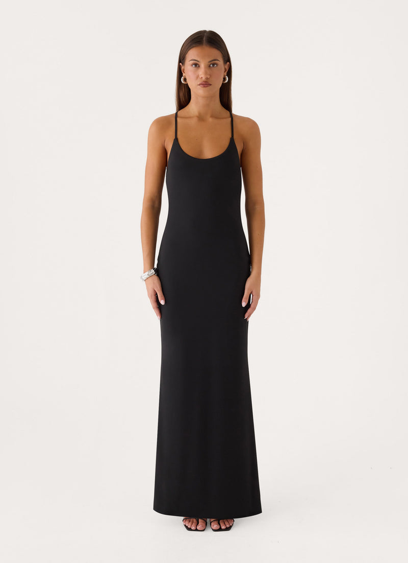 Florielle Maxi Dress - Black