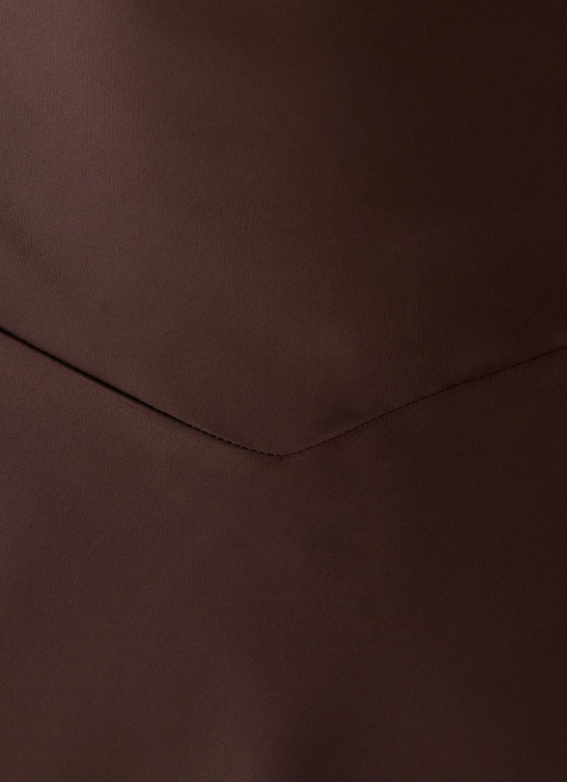 Gelita Halter Maxi Dress - Chocolate