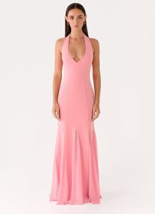 Girl Talk Maxi Dress - Pink