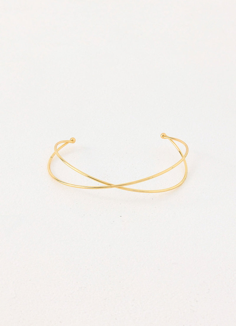 Glossy Hour Necklace - Gold