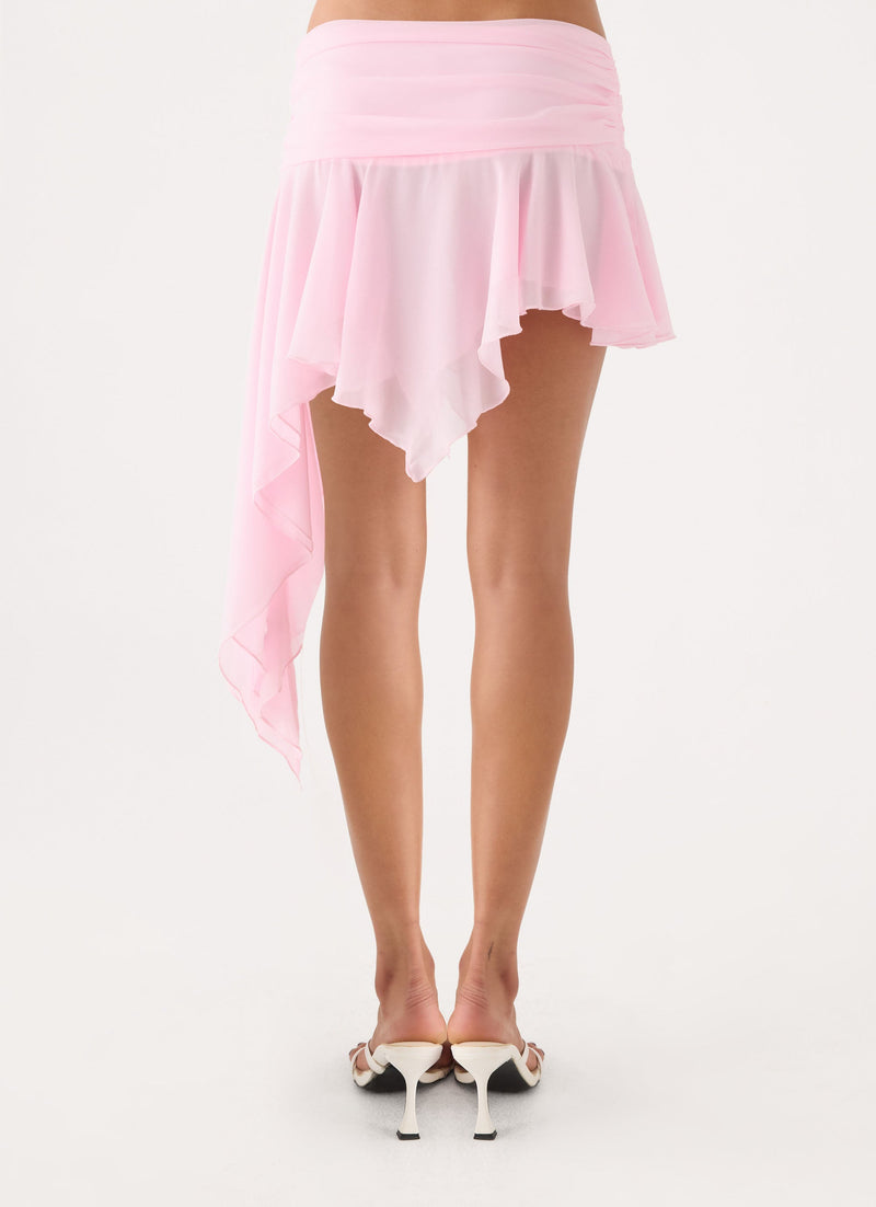 Halstana Mini Skirt - Pink