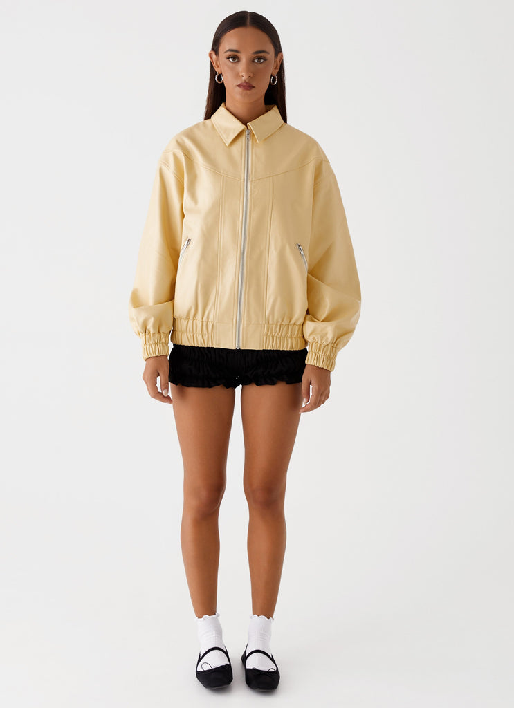 Holland Bomber Jacket - Yellow