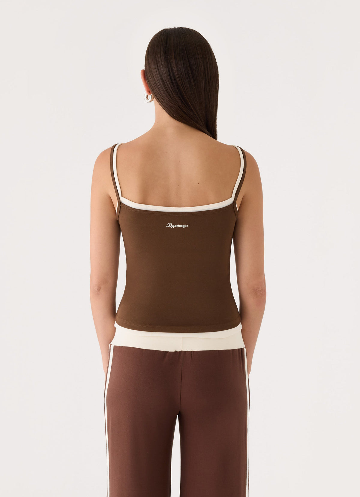 Hollywood Baby Tank Top - Chocolate