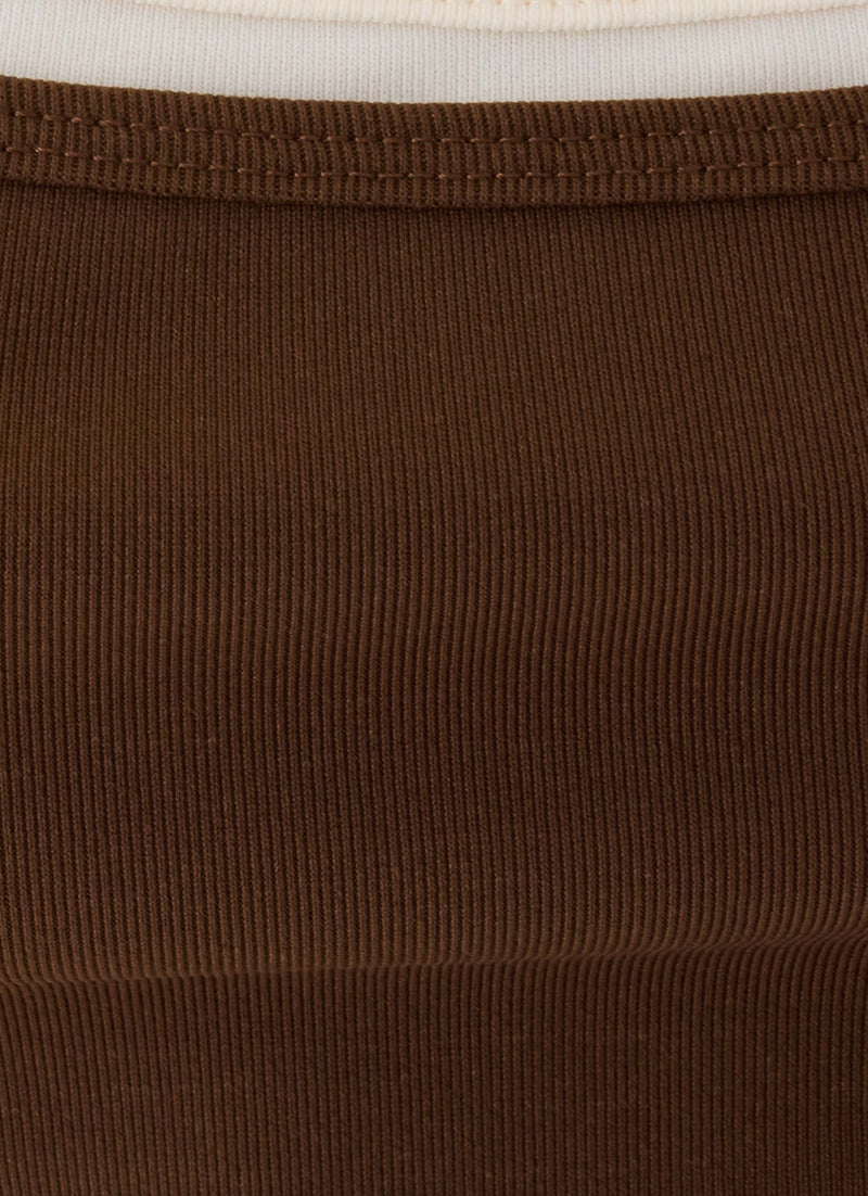 Hollywood Baby Tank Top - Chocolate