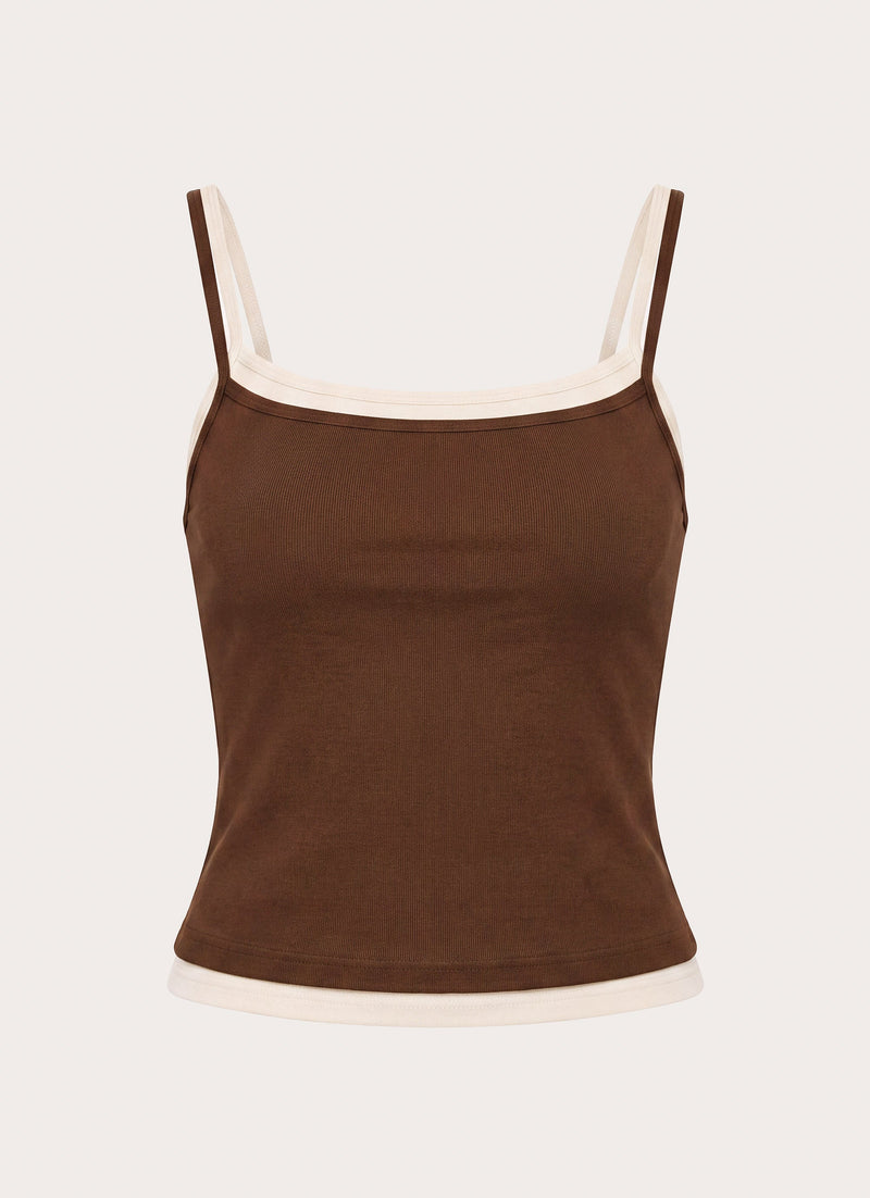 Hollywood Baby Tank Top - Chocolate