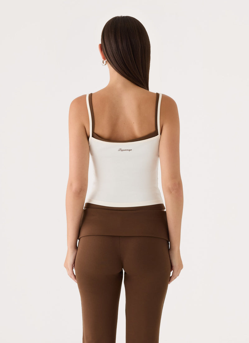 Hollywood Baby Tank Top - Cream