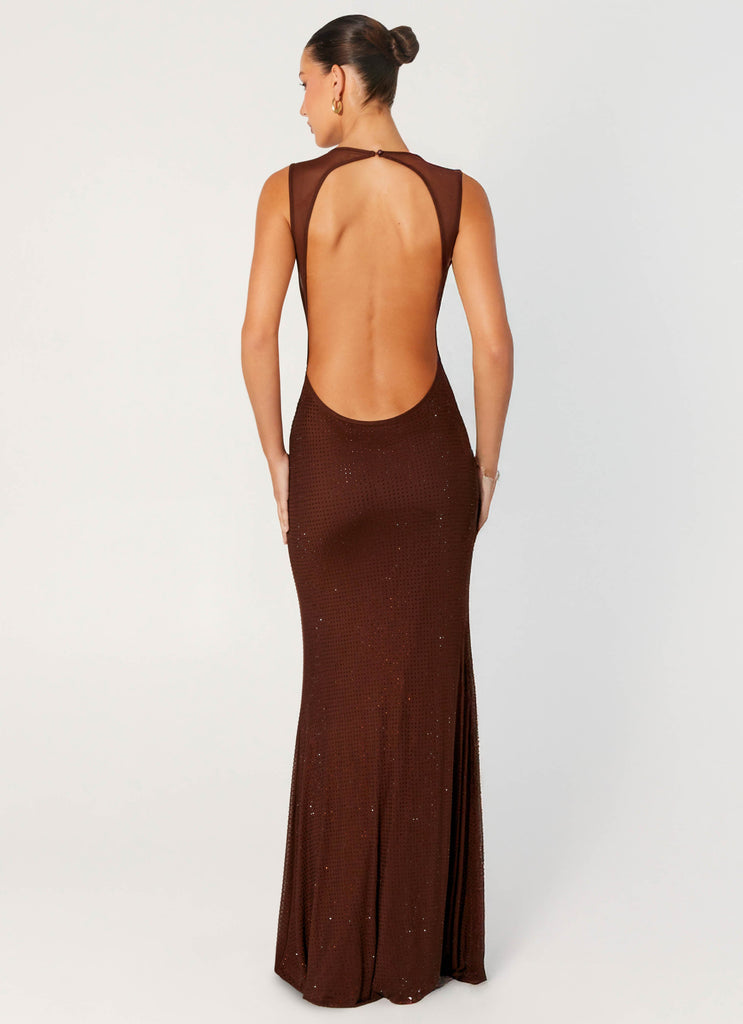 Hot Sequins Maxi - Chocolate