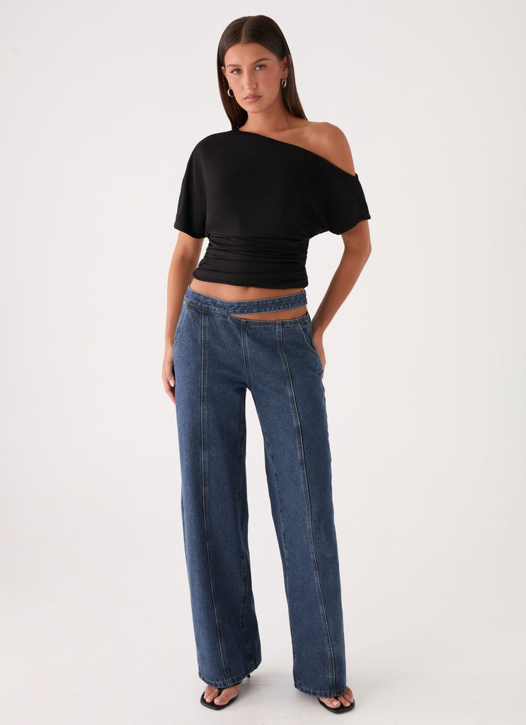 Hugh Denim Jeans - Dark Indigo