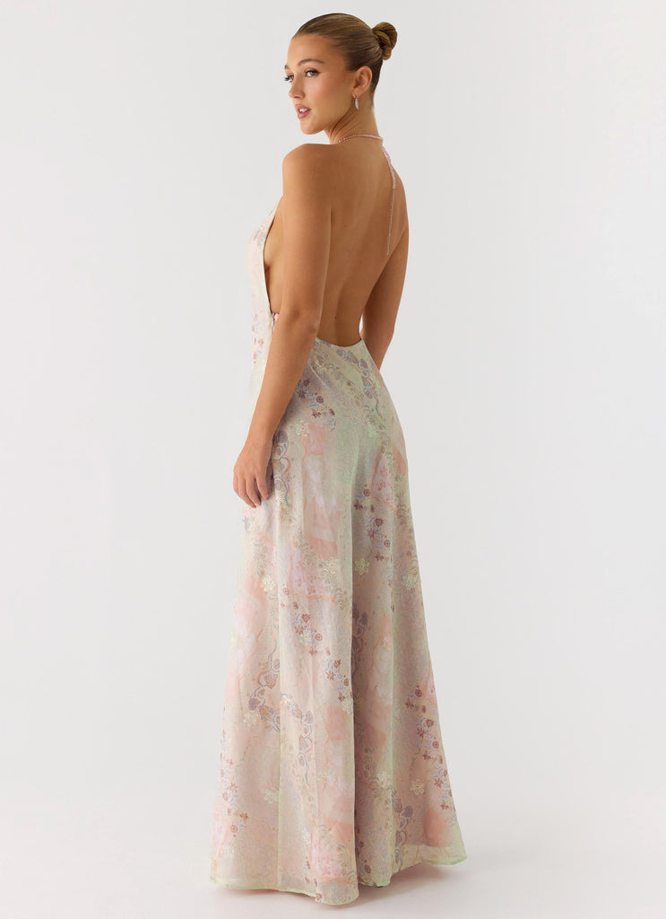 In The Sky Maxi Dress - Mystic Paisley