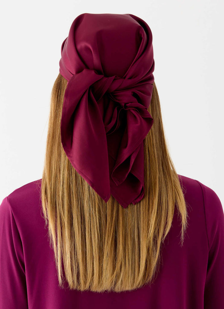 Island Muse Scarf - Plum