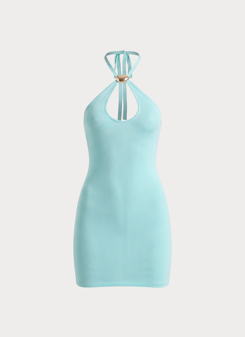 Ivania Mini Dress - Aqua
