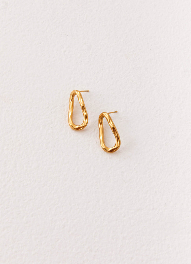 Jedia Earrings - Gold