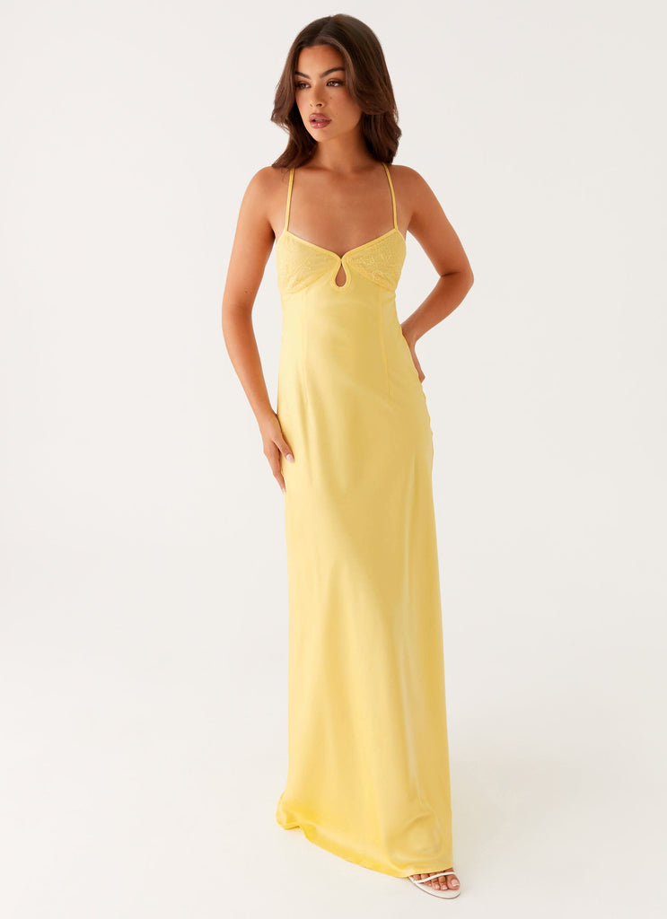 Joanie Maxi Dress - Yellow