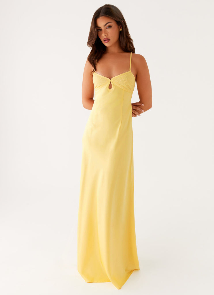 Joanie Maxi Dress - Yellow