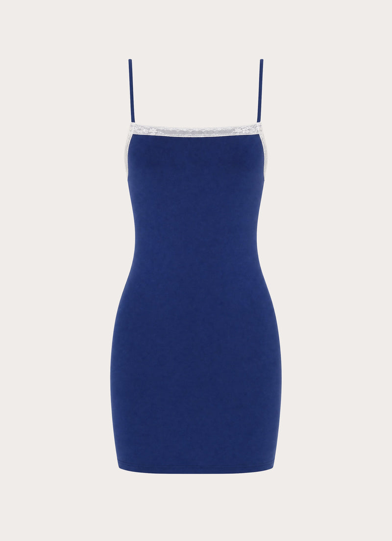 Julea Mini Dress - Rich Blue