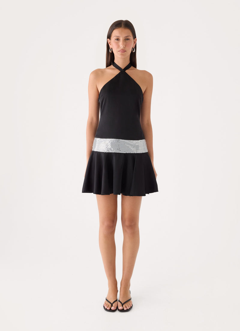 Kaelis Mini Dress - Black