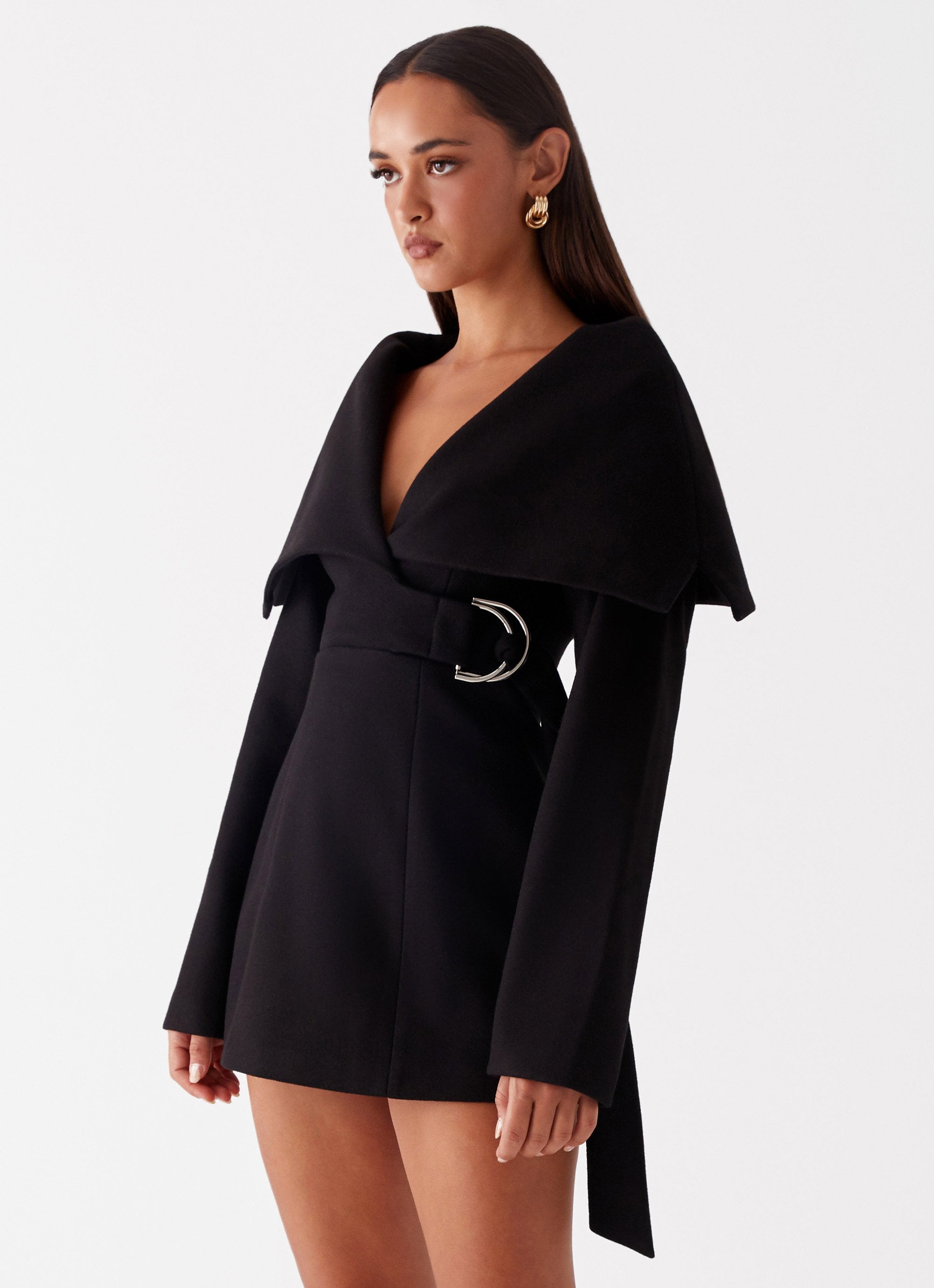 Kaide Mini Dress - Black – Peppermayo Europe