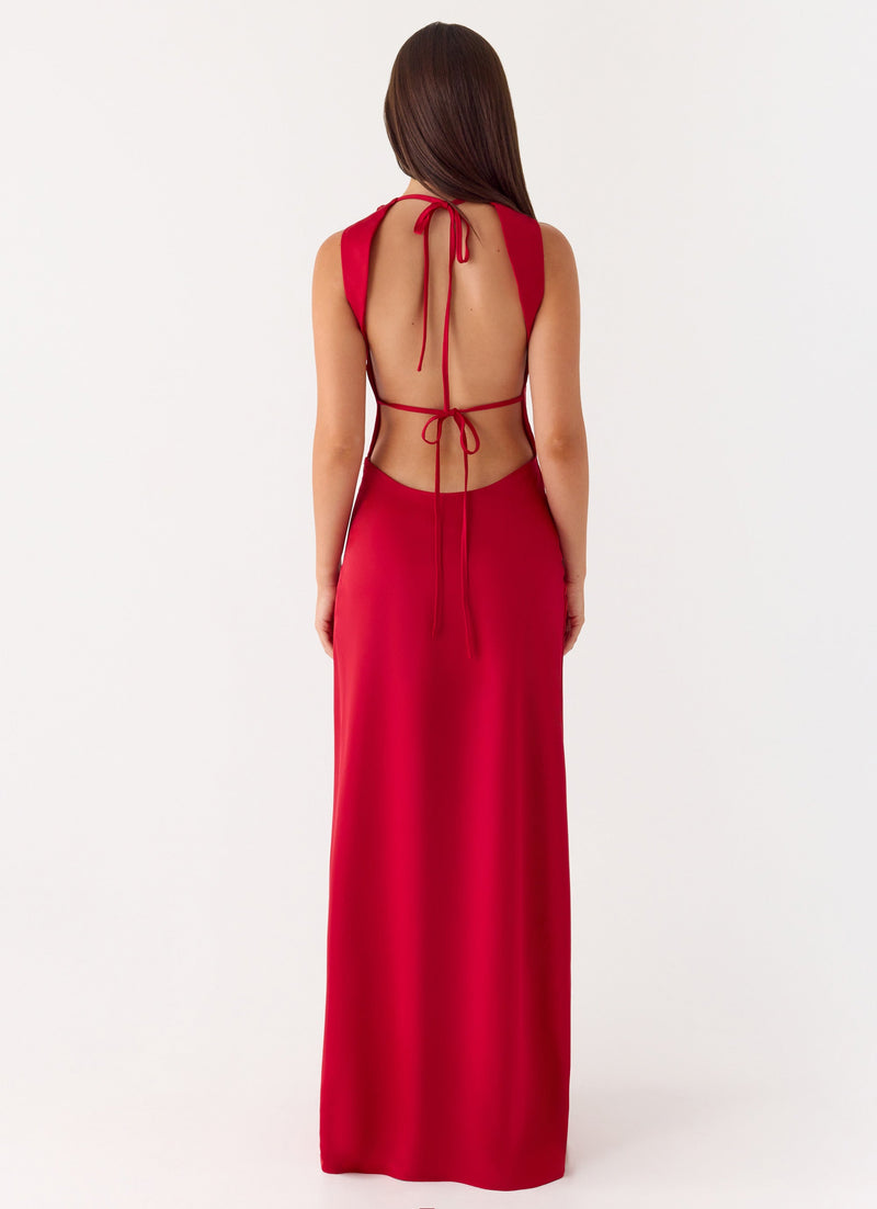 Kaiden Maxi Dress - Red
