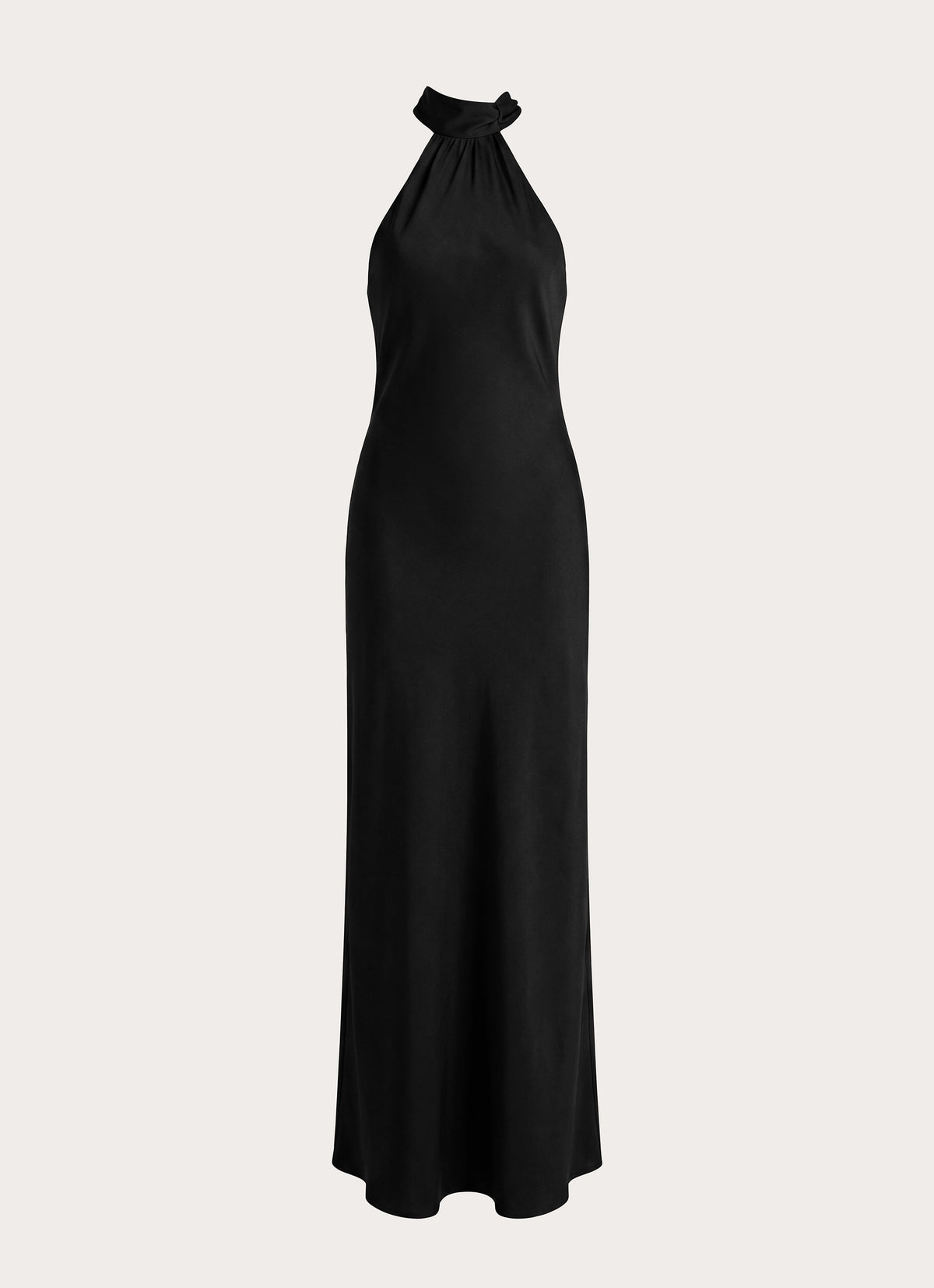 Keena Scarf Maxi Dress - Black