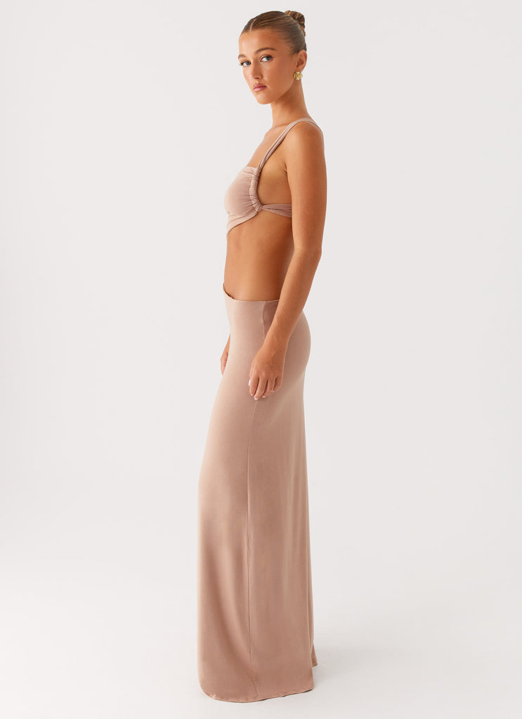Kika Maxi Dress Beige 2