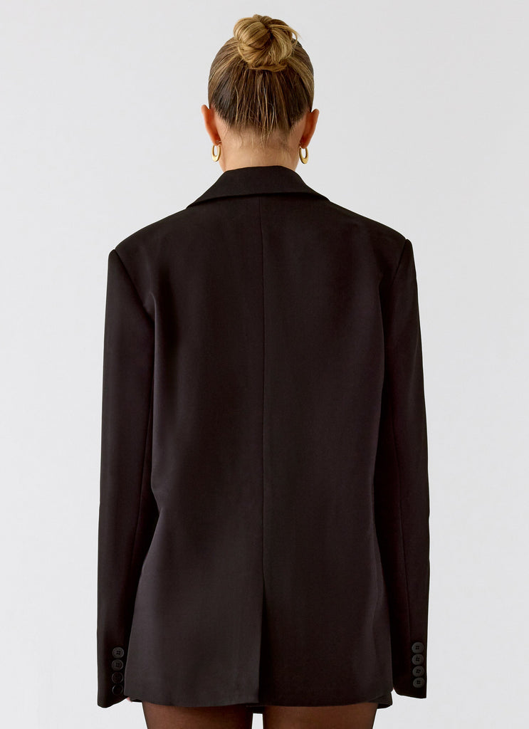Kingston Oversized Blazer - Black