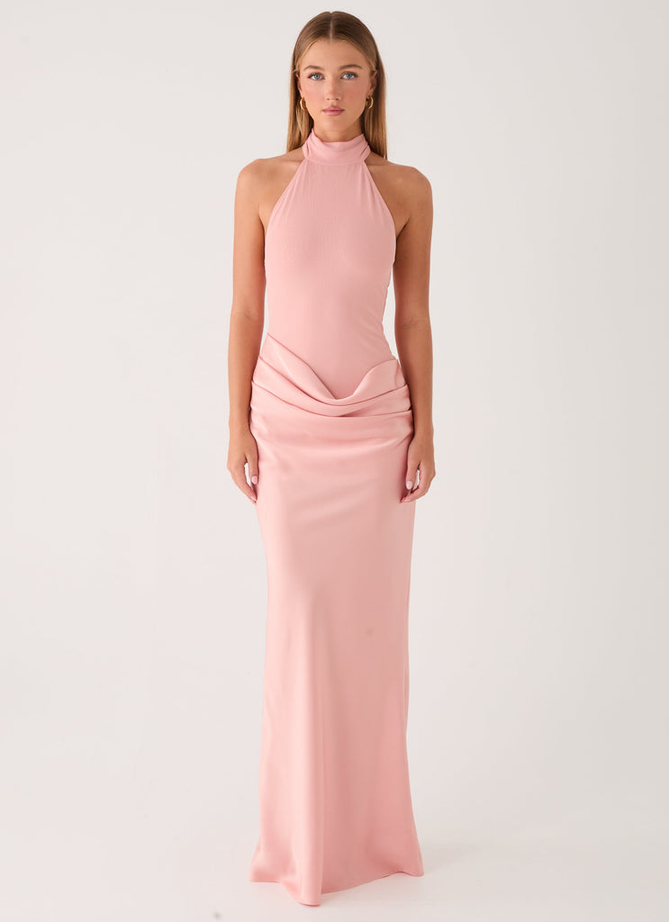 Kiyah Maxi Dress - Peach