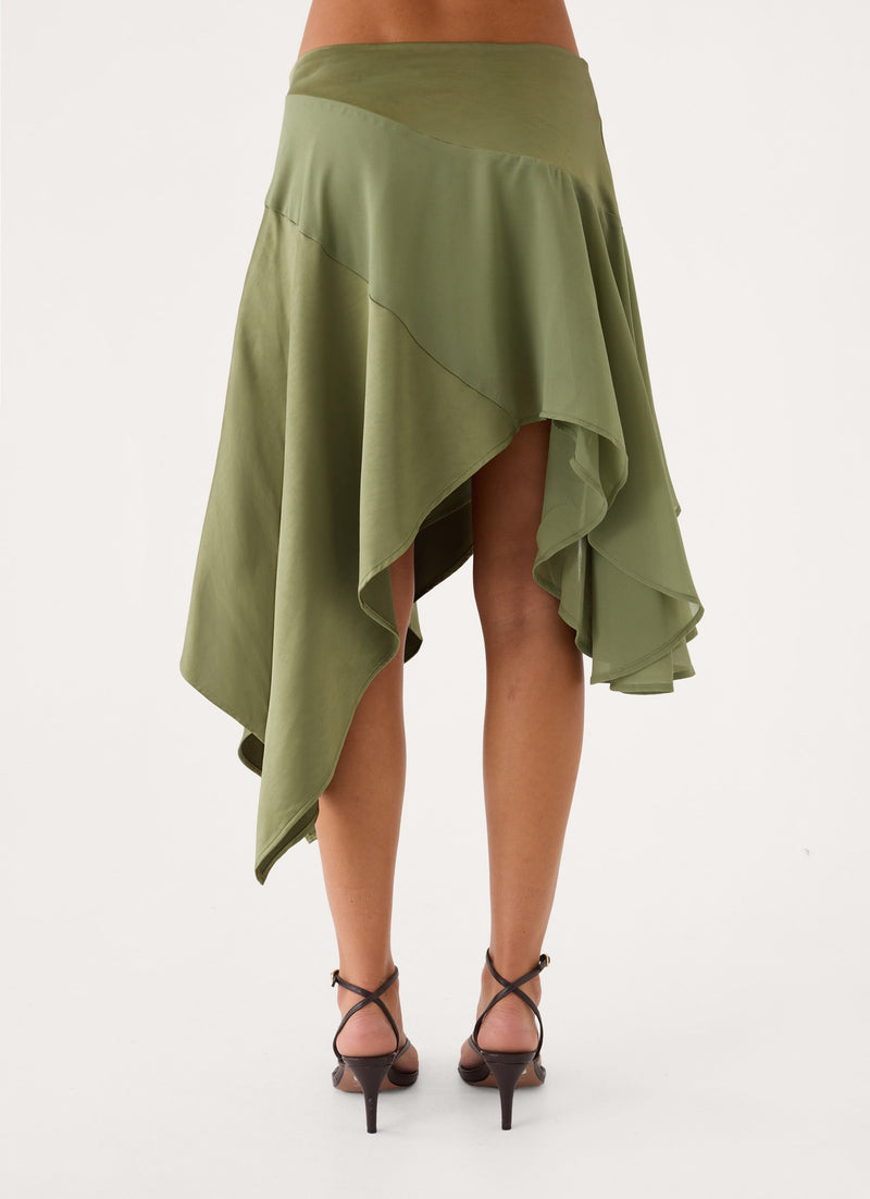 Klose Midi Skirt - Green
