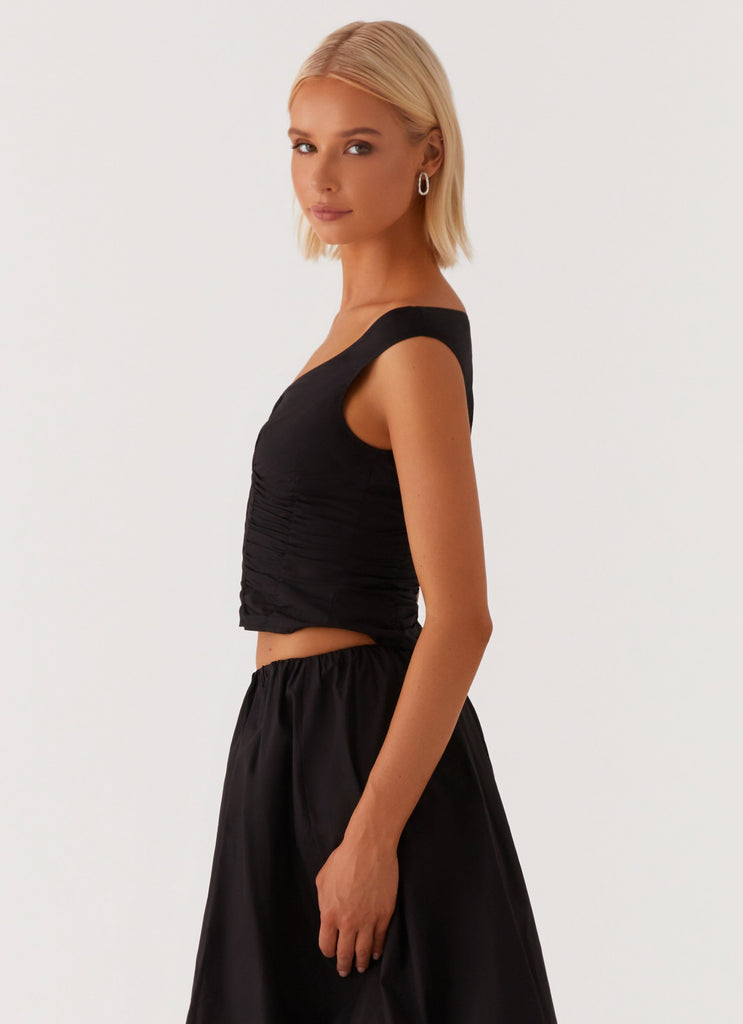 Landslide Top - Black