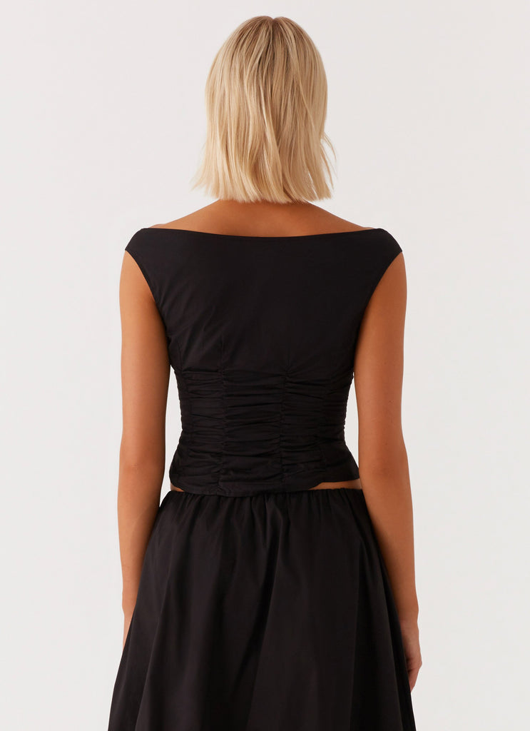 Landslide Top - Black