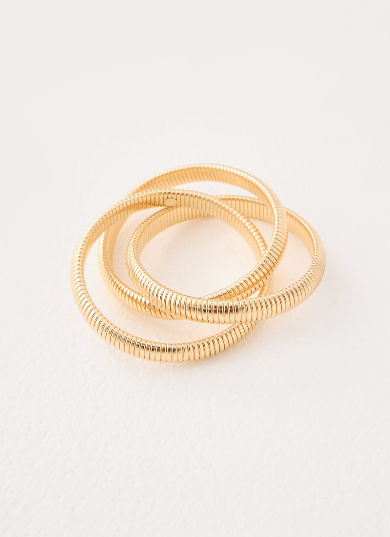 Lasting Impression Bracelets - Gold