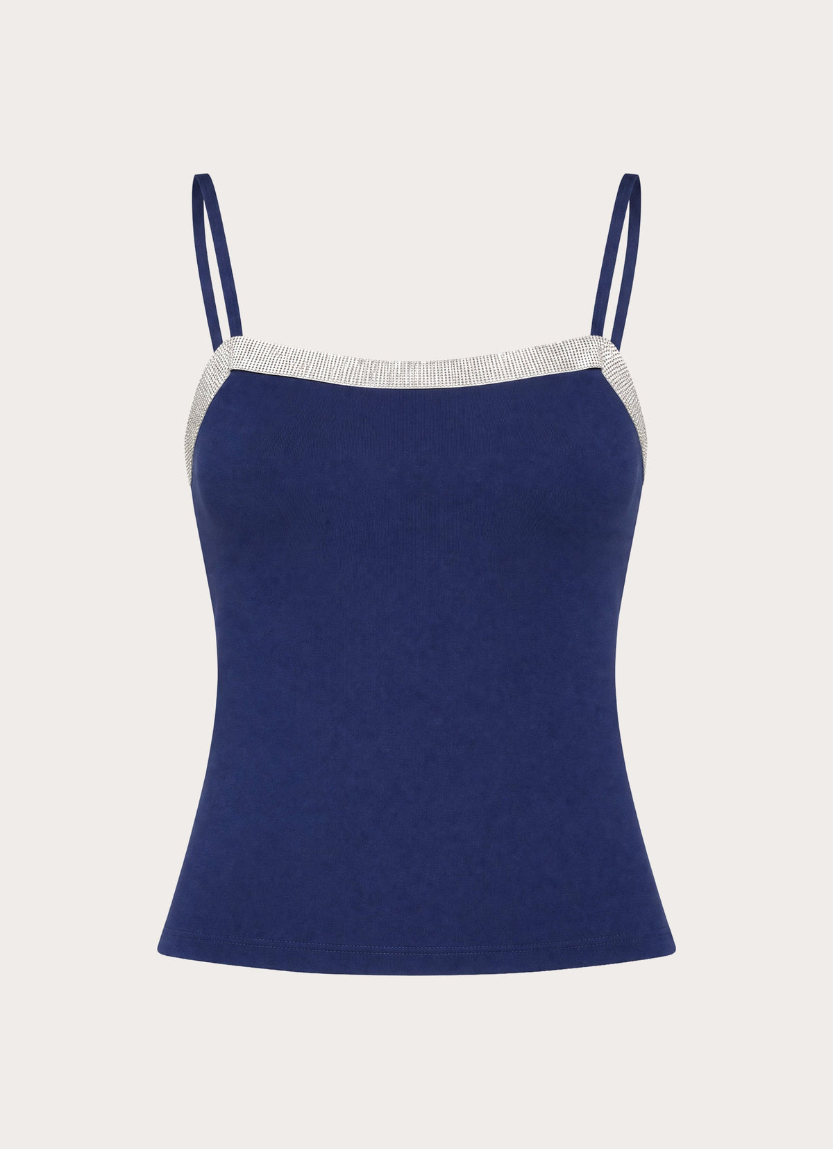 Leeah Mesh Top - Rich Blue