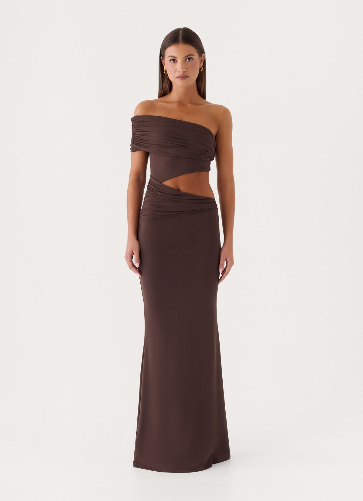 Lennen Maxi Dress - Chocolate
