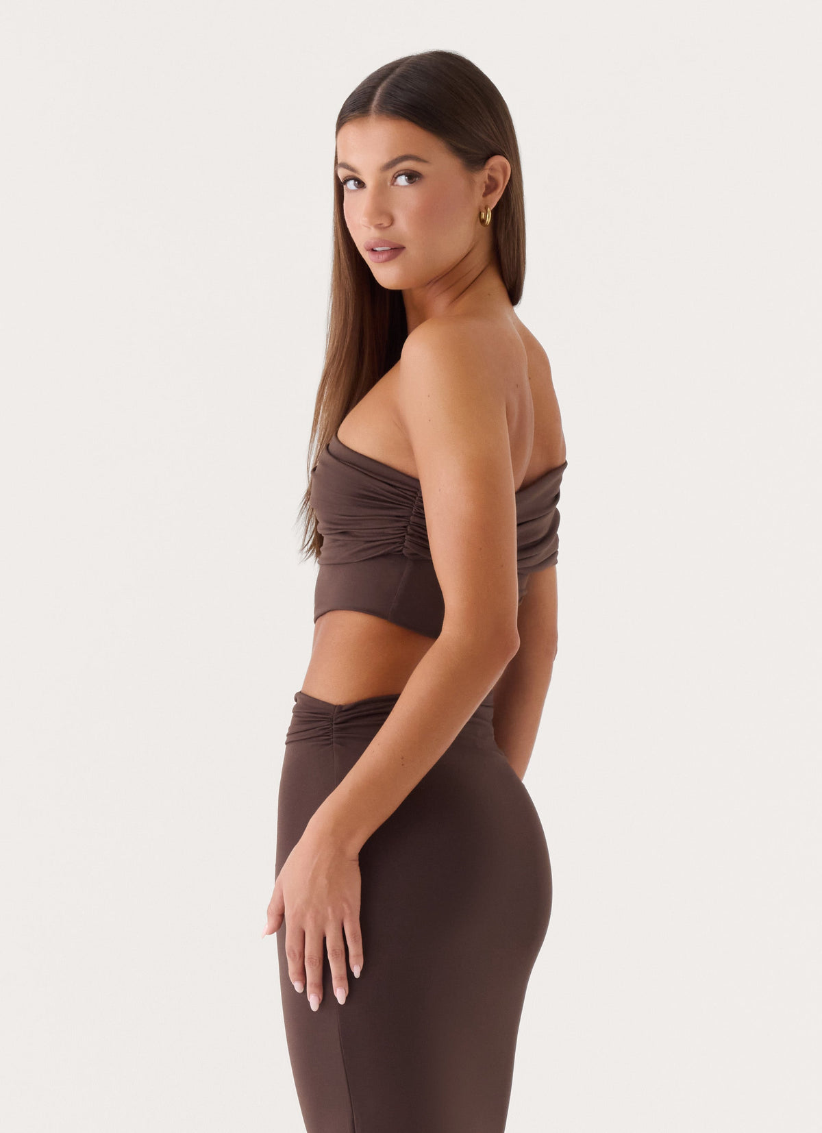 Lennen Maxi Dress - Chocolate