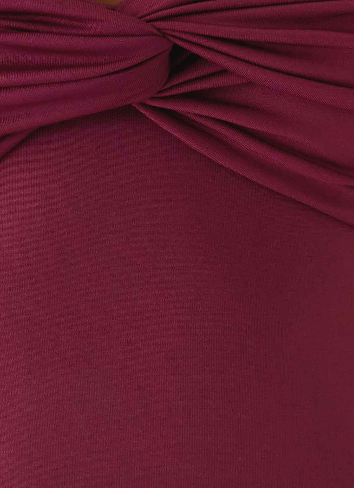 Letto Off Shoulder Maxi Dress - Plum