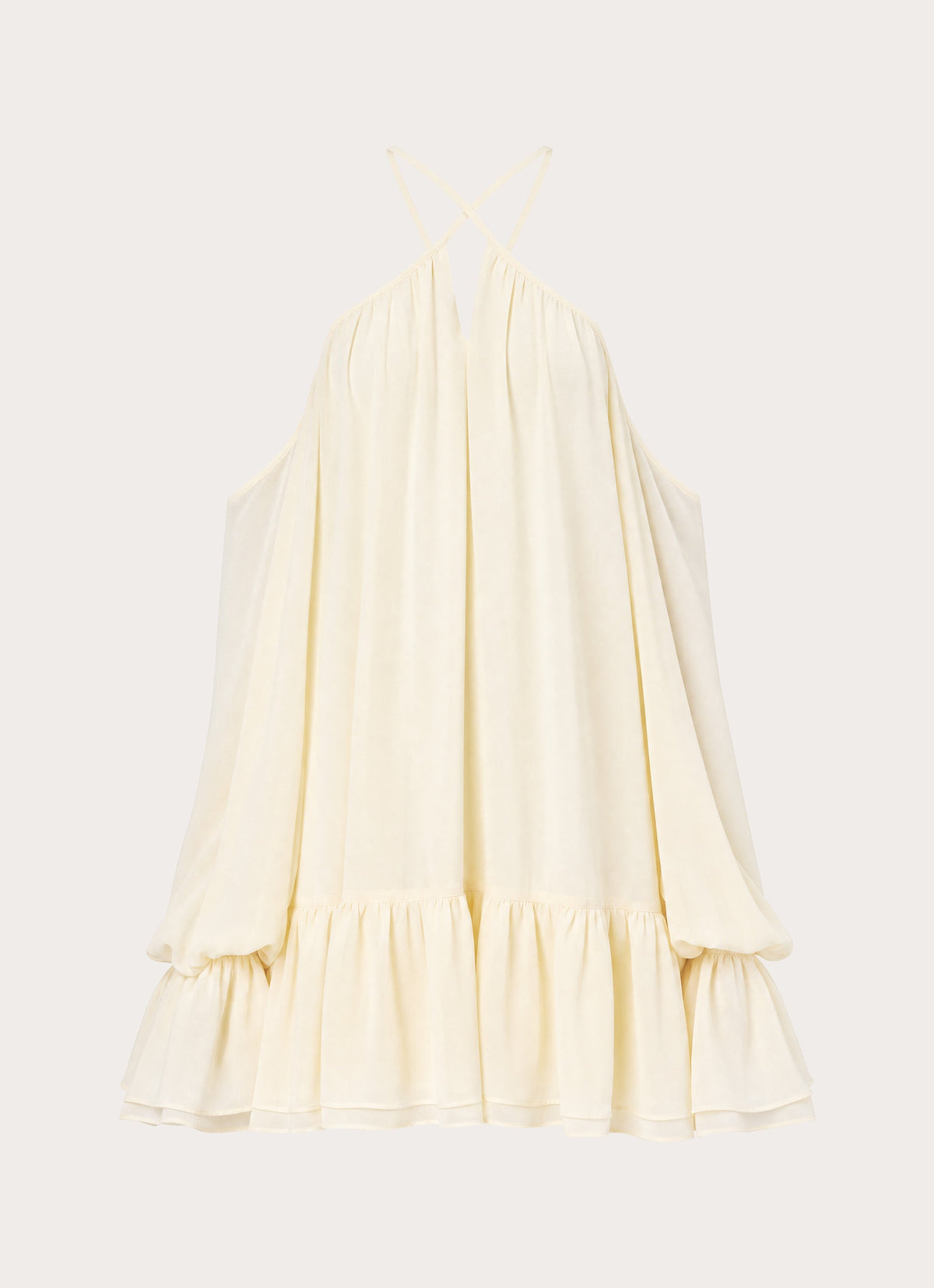 Life Is A Party Mini Dress - Butter Yellow