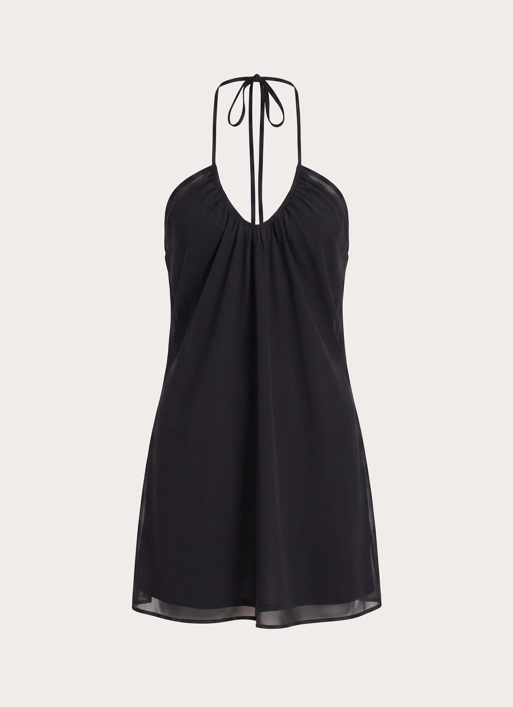 Lilliette Chiffon Mini Dress - Black – Peppermayo Europe