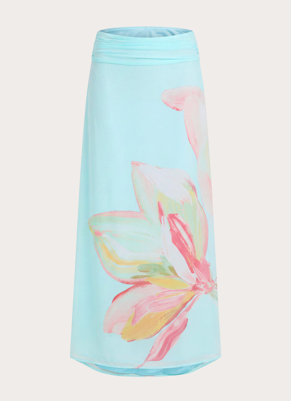 Linus Low Rise Maxi Skirt - Floral Print