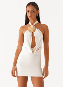 Liora Mini Dress - Ivory