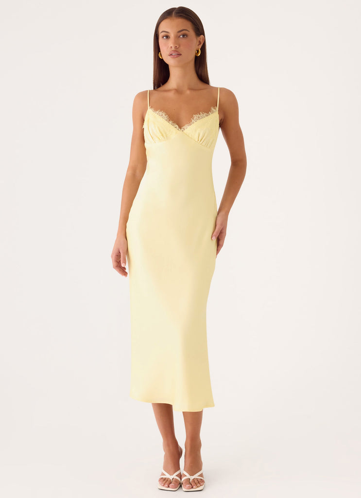 Yellow Midi Dresses