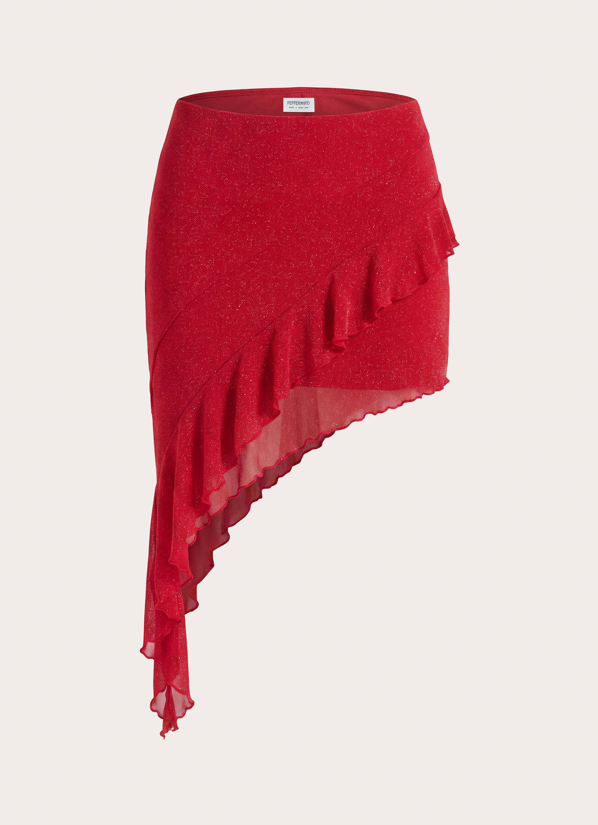 Lollita Mini Skirt - Chilli Red