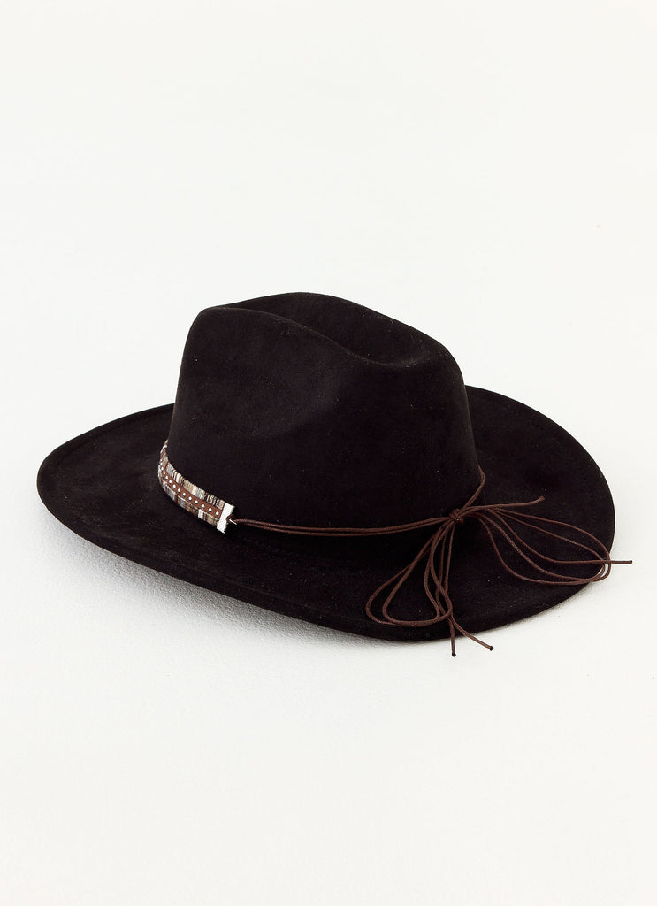 Lone Star Cowboy Hat - Black