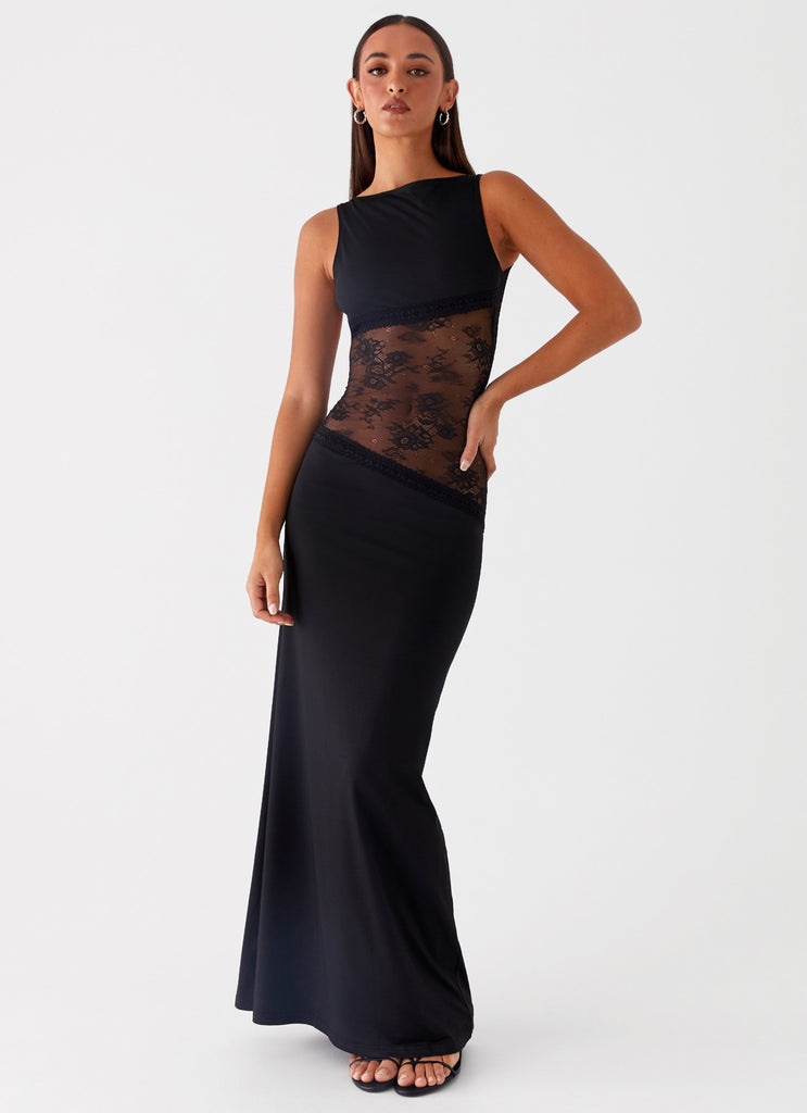 Lucinda Maxi Dress - Black