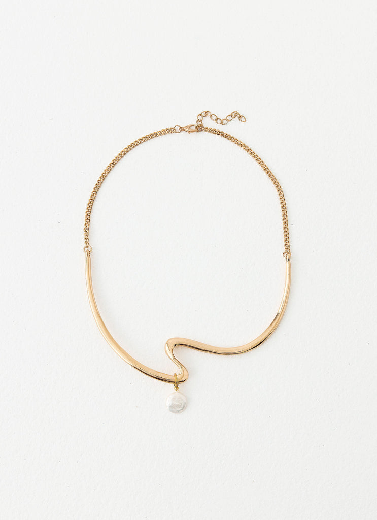 Lumen Choker Necklace - Gold