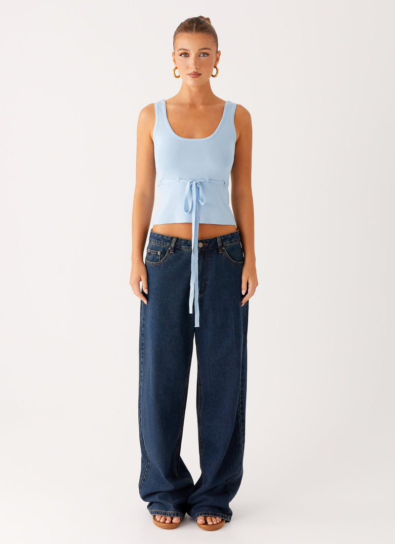 Macall Knit - Tank Blue